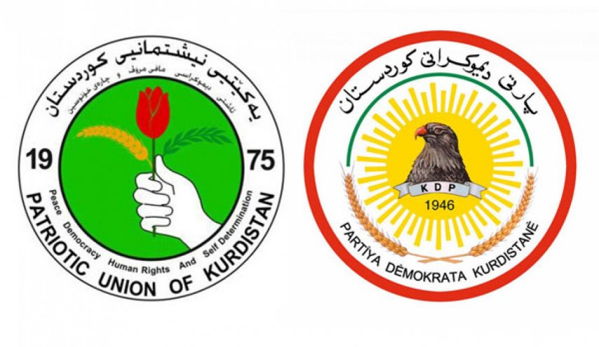 الديمقراطي الكردستاني والاتحاد الوطني يبحثان العلاقات الثنائية