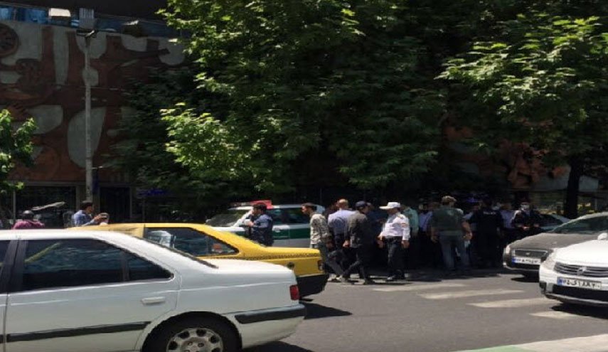 اولین تصویر از ضارب مسلح خیابان طالقانی
