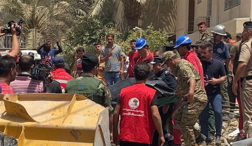 العراق..  4 ضحايا حصيلة انهيار مطعم الجادرية في بغداد