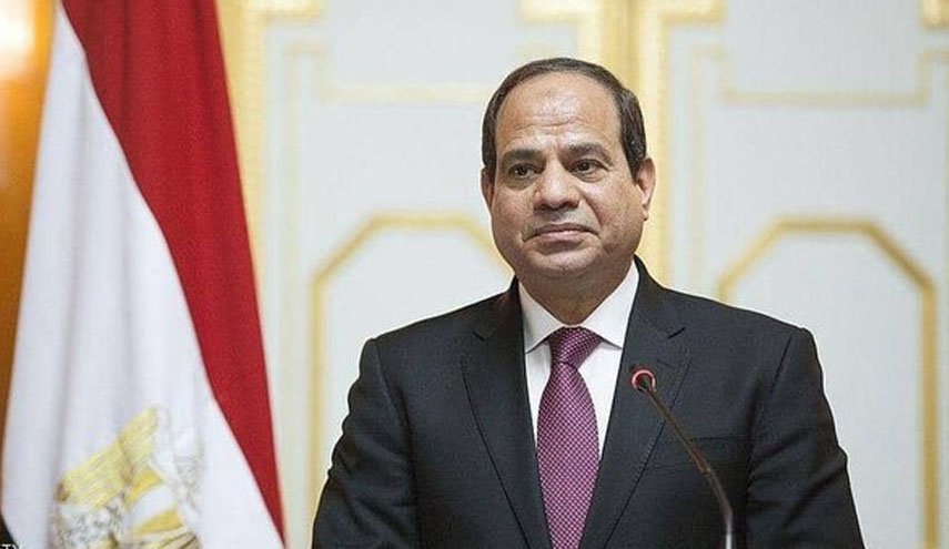 رییس جمهور مصر بر راه حل دو دولتی و تشکیل کشور فلسطین تاکید کرد