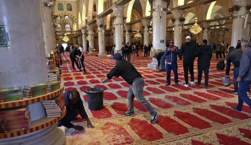 تعرض دوباره صهیونیست ها به مسجد الاقصی