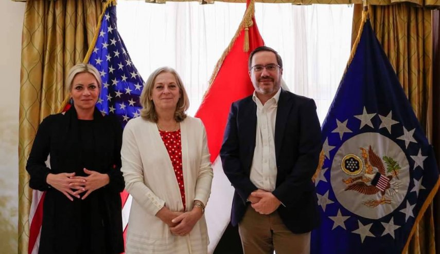 هذا مادار في اجتماع السفيرة الأمريكية في بغداد مع جينين بلاسخارت