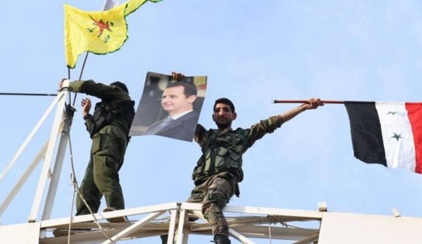 با افزایش حملات ترکیه، فرمانده شبه‌نظامیان کُرد دست به دامان دمشق شد
