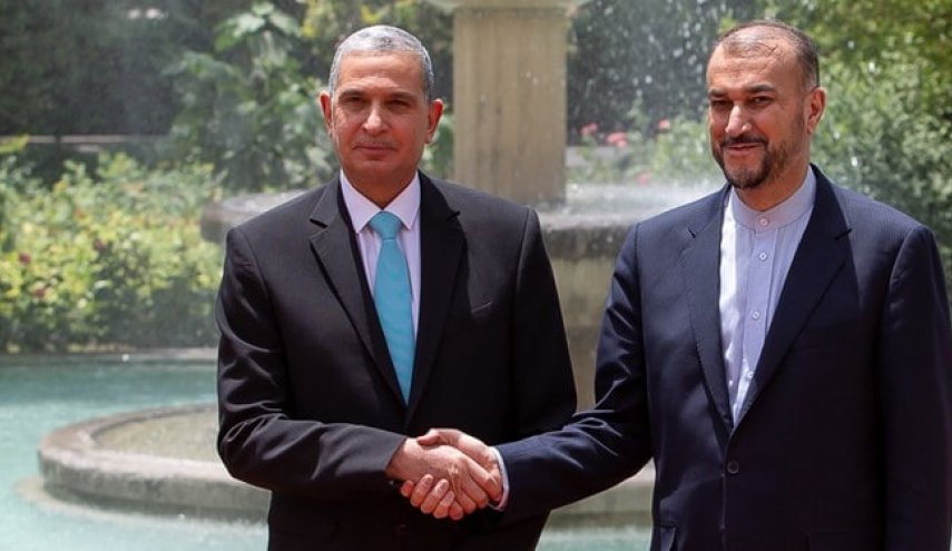 أمير عبداللهيان يغرد حول لقائه بوزير الداخلية العراقي
