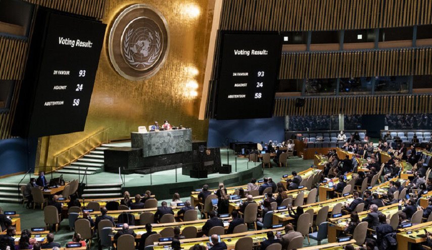 فلسطين تشجب انتخاب دبلوماسي صهيوني نائبا لرئيس الجمعية العامة للأمم المتحدة