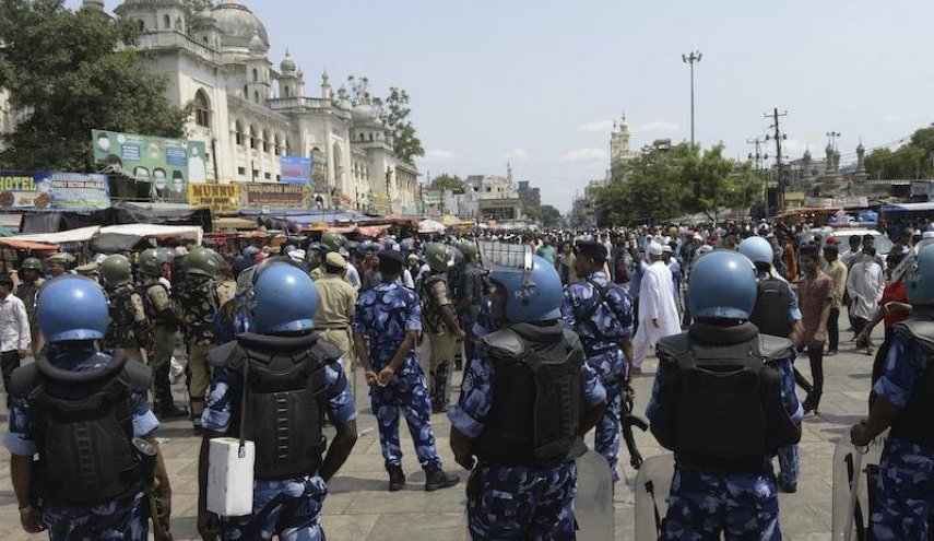 الهند: اعتقال 230 شخصا في الاحتجاجات على التصريحات المسيئة للرسول (ص)
