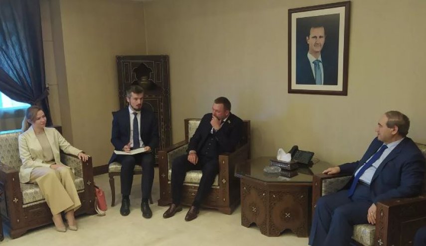 وزيرة خارجية دونيتسك تلتقي نظيرها السوري في دمشق
