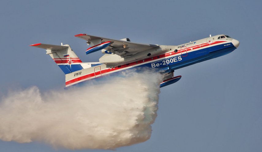 الجزائر تستأجر طائرة إطفاء روسية لمكافحة حرائق الغابات