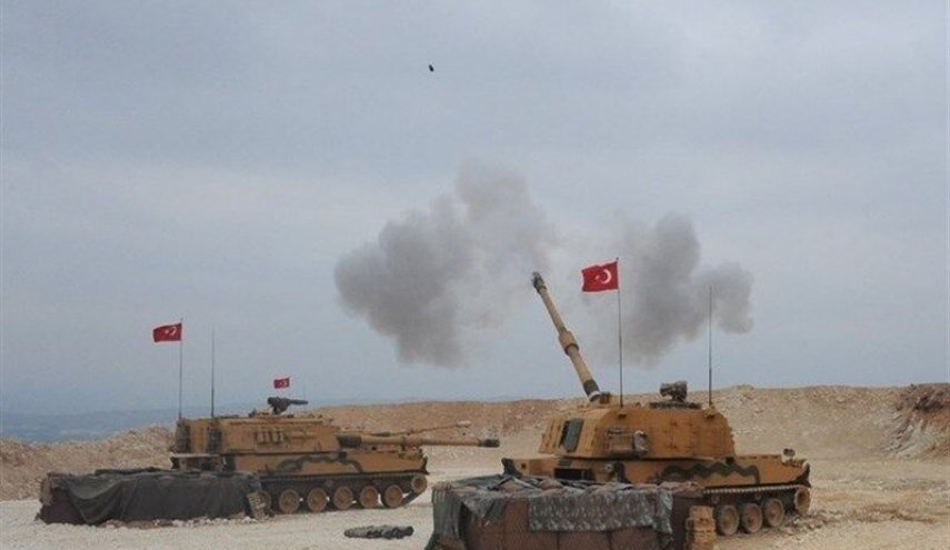 حمله توپخانه‌ای ارتش ترکیه به مناطق مسکونی تل ابیض در سوریه 