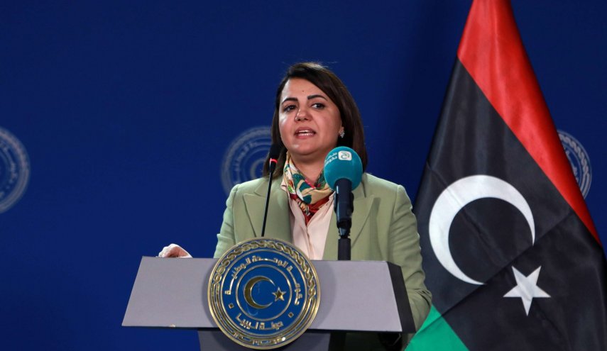 وزيرة الخارجية اليبية تؤكد على تمسك حكومة الوحدة بالسلطة