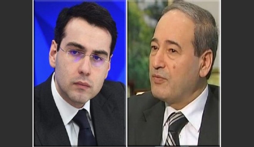 وزير الخارجية السوري يتلقى اتصالا هاتفيا من نظيره الأبخازي 