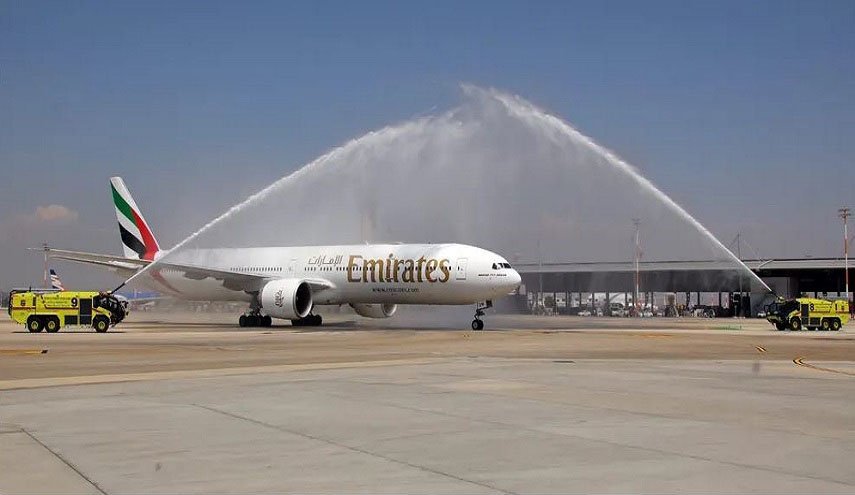 طيران الإمارات: وصلنا إلى وجهتنا الجديدة.. تل أبيب
