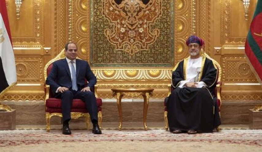 مذاکرات سیسی و پادشاه عمان در مسقط