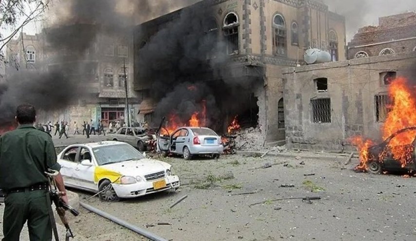 انفجار خودروی بمب‌گذاری شده نزدیک فرودگاه عدن