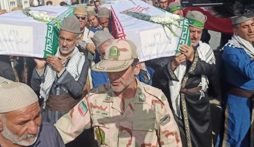 عودة رفاة 35 شهيدا ايرانيا عبر منفذ شلمجة الحدودي مع العراق