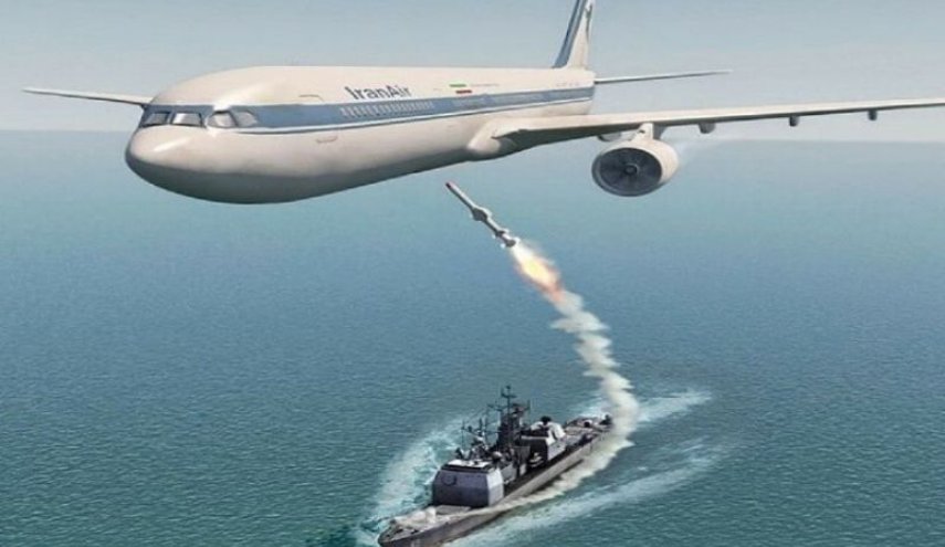 الاستهداف الأمريكي لطائرة مدنية إيرانية..التشدق بحقوق الإنسان وارتكاب جريمة ضد الإنسانية