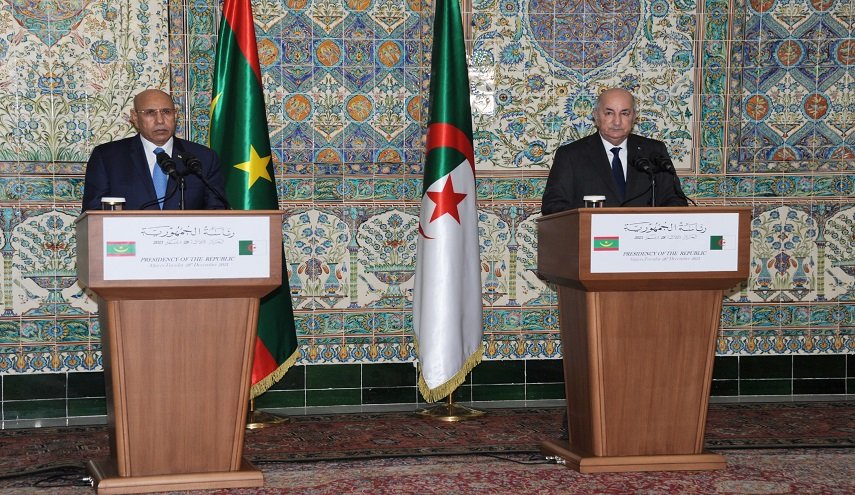 الرئيس الموريتاني يؤكد حرص بلاده على تعزيز العلاقات مع الجزائر
