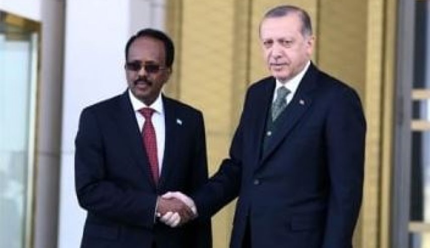 أردوغان يستقبل نظيره الصومالي في أنقرة