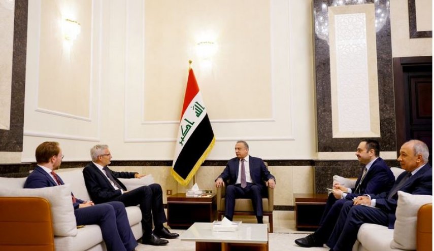 العراق وألمانيا تبحثان ملفي التعاون الأمني وإعادة إعمار المناطق المحررة 