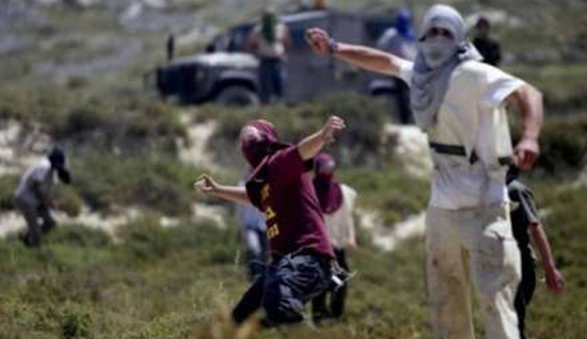 شبان فلسطينيون يصيبون مستوطِنة بالحجارة شمال القدس