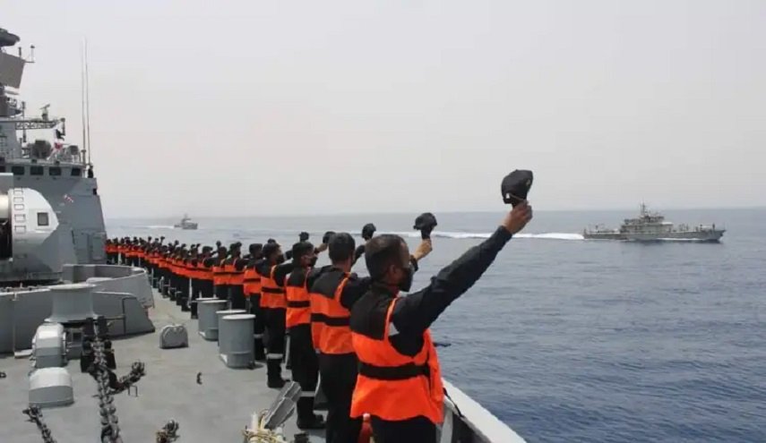 تمرين مشترك بين القوات البحرية 