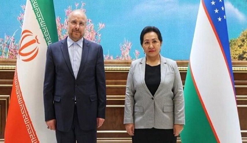 رئيسا برلماني إيران وأوزبكستان يؤكدان على تطوير العلاقات
