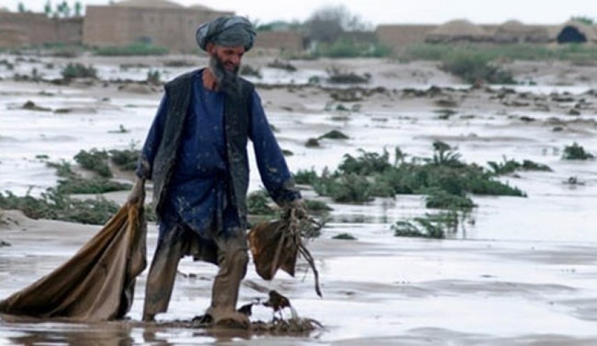 جان باختن 63 نفر و تخریب 12 هزار خانه بر اثر وقوع سیل در افغانستان