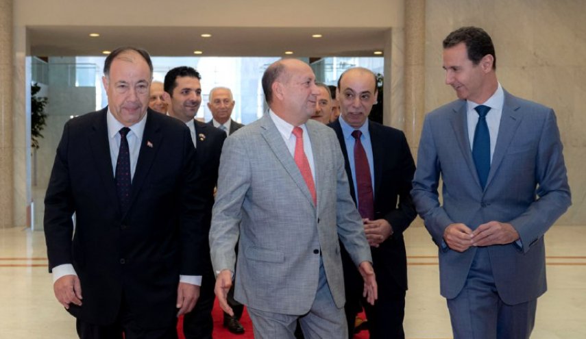 الرئيس السوري يستقبل وفدا سياسيا رفيعا من الباراغواي