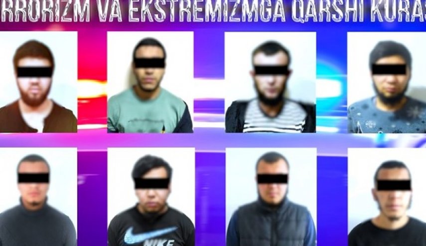 بازداشت 8 شهروند ازبکستان مظنون به افراط‌گرایی
