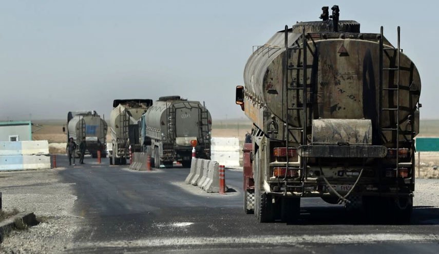 آمریکا با کاروانی از ۳۵ تانکر، نفت سوریه را ربود
