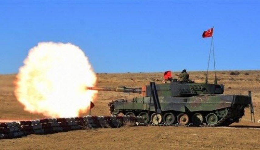 ترکیه بار دیگر شمال شرق سوریه را گلوله باران کرد