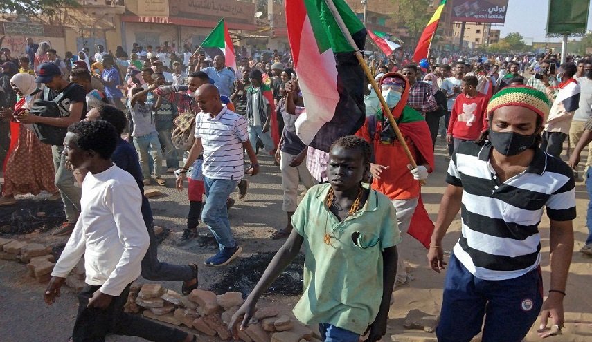 استمرار الاحتجاجات المطالبة بالحكم المدني في السودان