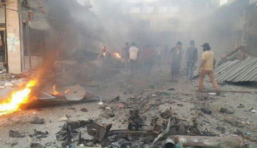 مراسم العالم: انفجار عبوة ناسفة درعا السورية