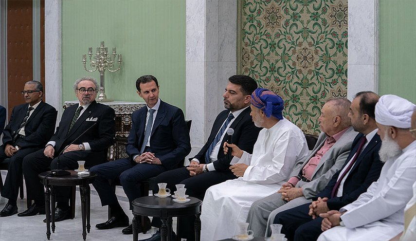 شاهد..الرئيس السوری يتحدث لإجتماع الأدباء والكتّاب العرب في دمشق