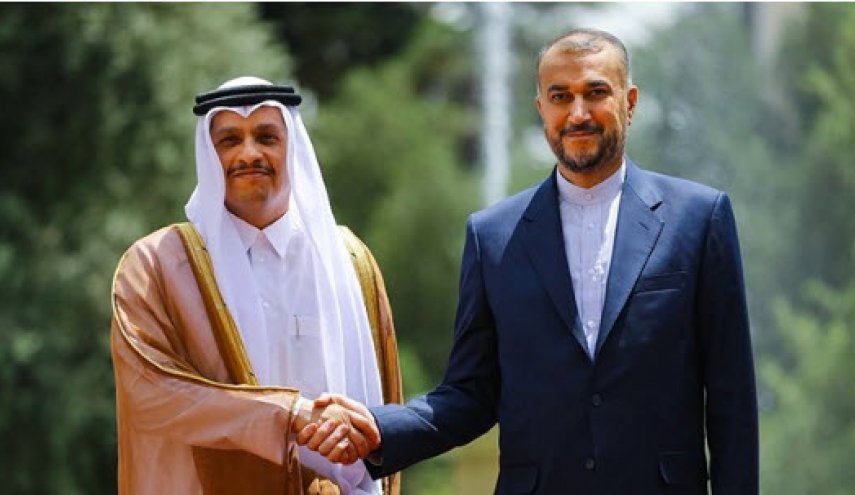 گفت‌وگوی تلفنی امیرعبداللهیان با وزیر خارجه قطر درباره گفت‌وگوهای هسته‌ای