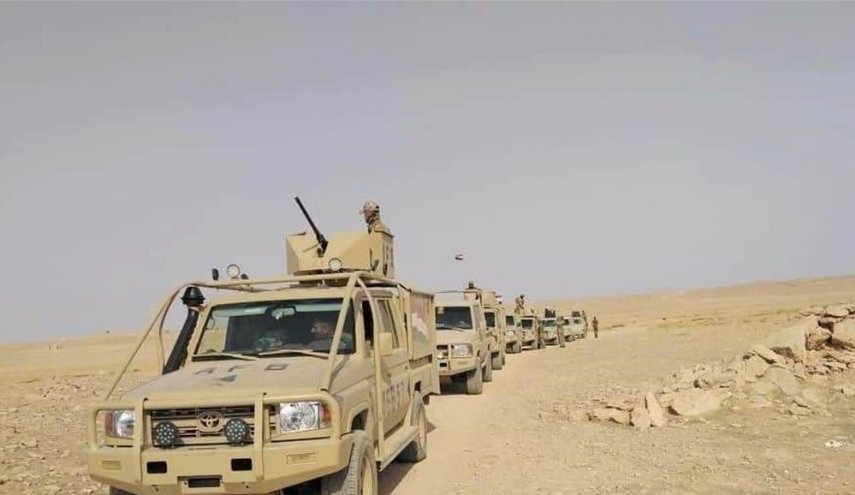 قوات الأمن العراقي تنفذ عملية امنية في الانبار
