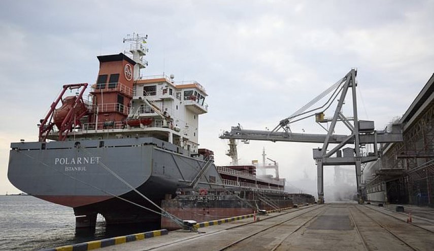 ترکیه: نخستین کشتی غلات امروز بندر اوکراین را ترک می کند