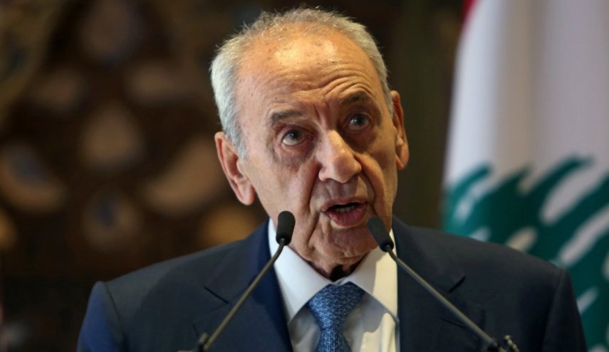 آخرین ارزیابی نبیه بری از روند مذاکرات ترسیم مرز دریایی لبنان