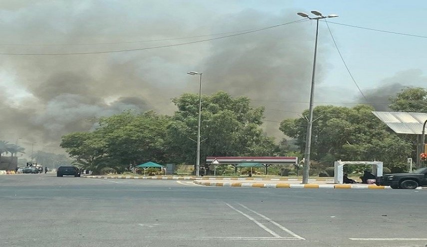 السيطرة على حريق اندلع في المنطقة الخضراء وسط بغداد