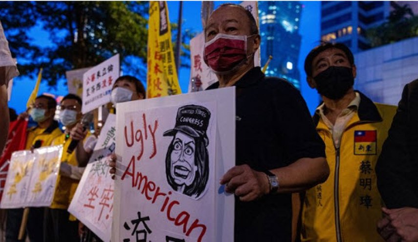از تایوان تا سان‌فرانسیسکو؛ اعتراضات گسترده علیه سفر پلوسی