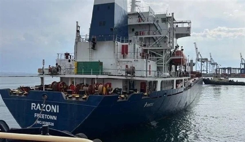 اكتمال تفتيش سفينة الحبوب الأوكرانية لتكمل مسارها إلى لبنان
