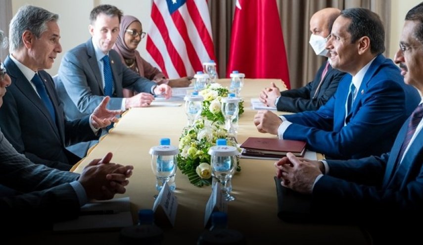 گفت‌و‌گوی وزرای خارجه قطر و آمریکا درباره مذاکرات وین