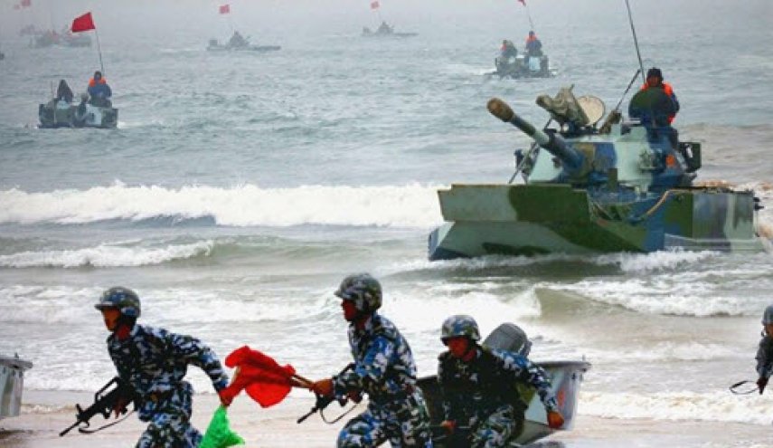 تایپه: ارتش چین در حال شبیه‌سازی حمله نظامی به تایوان است