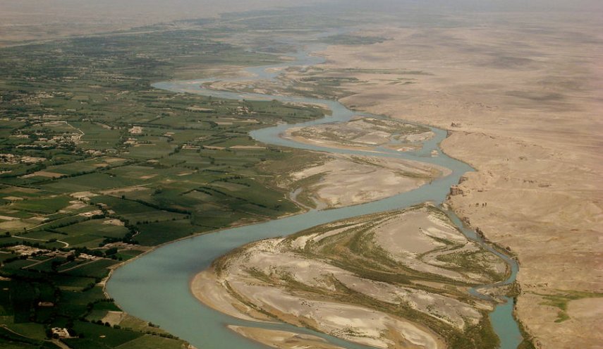 آب رهاسازی شده از سمت ‎افغانستان وارد