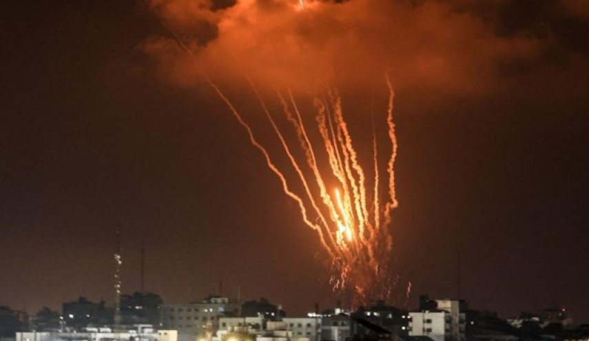 شلیک بیش از 580 راکت به سمت فلسطین اشغالی