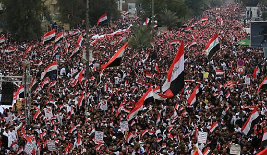 راهپیمایی حمایت از قانون در عراق در بصره و نینوا نیز برگزار می‌شود