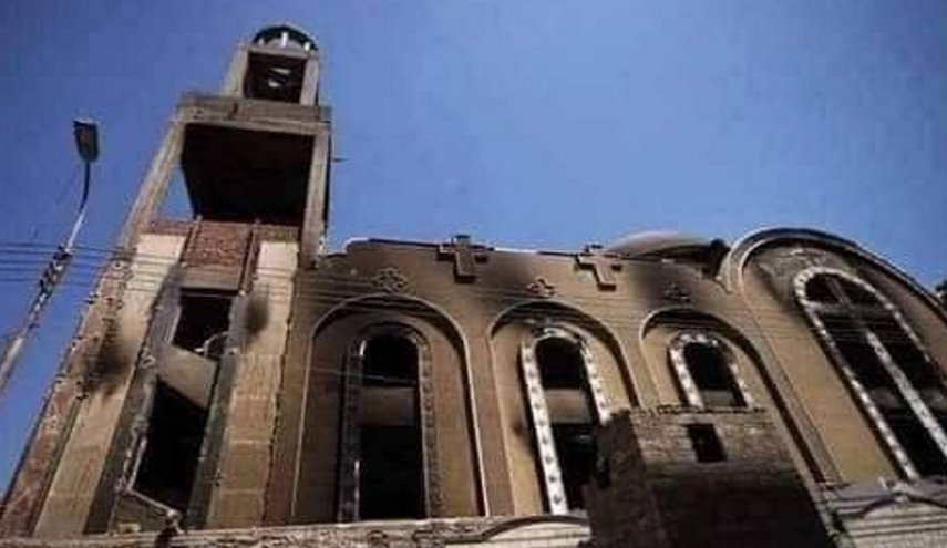 الداخلية المصرية تكشف ماوراء حريق الكنيسة اليوم بمحافظة الجيزة 

