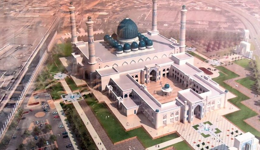 رونمایی از بزرگترین مسجد آسیای میانه در قزاقستان
