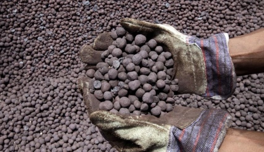 شركات المعادن الايرانية تنتج 12.7 مليون طن من حُبیبات خام الحديد