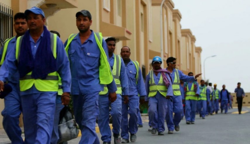 ادعای یک گروه حامی حقوق کارگران علیه قطر در آستانه جام جهانی